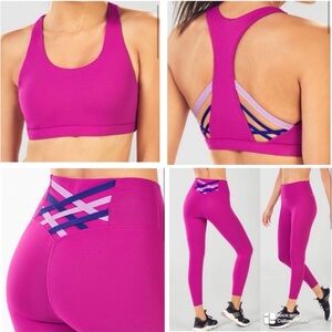 Boost PowerHold® High-Waisted 7/8 Legging and sport bra set